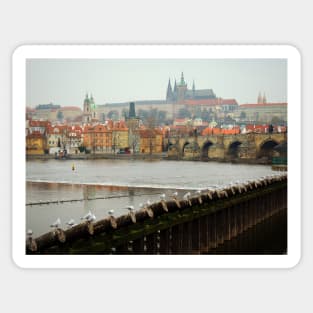 A Postcard From Prague Sticker